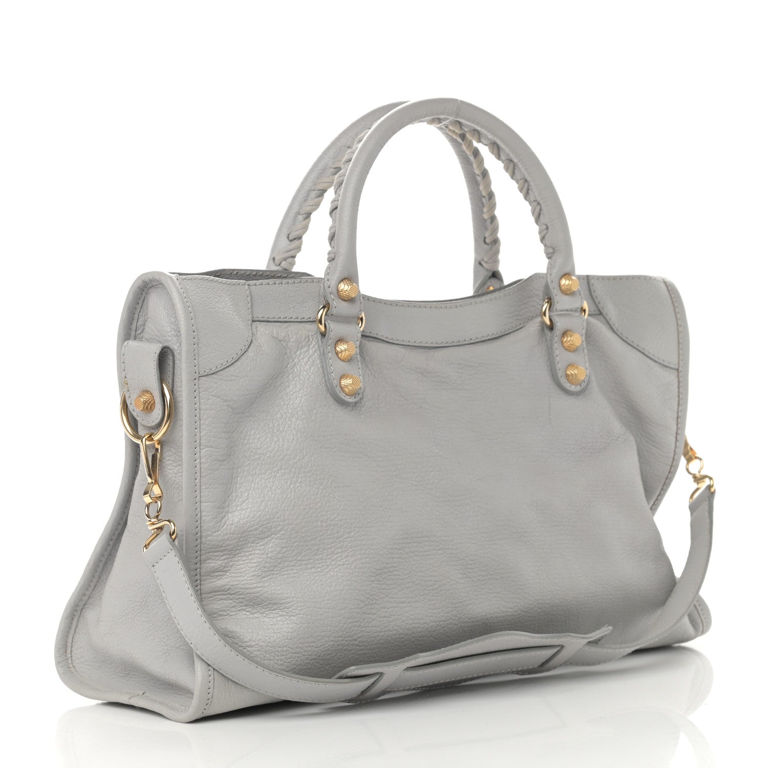 Balenciaga Chevre Giant 12 Gold Hardware City Gris Glace 3 of 17