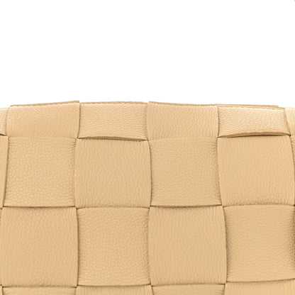 Bottega Veneta Grained Calfskin Maxi Intrecciato Brick Cassette Bag Porridge 7 of 11