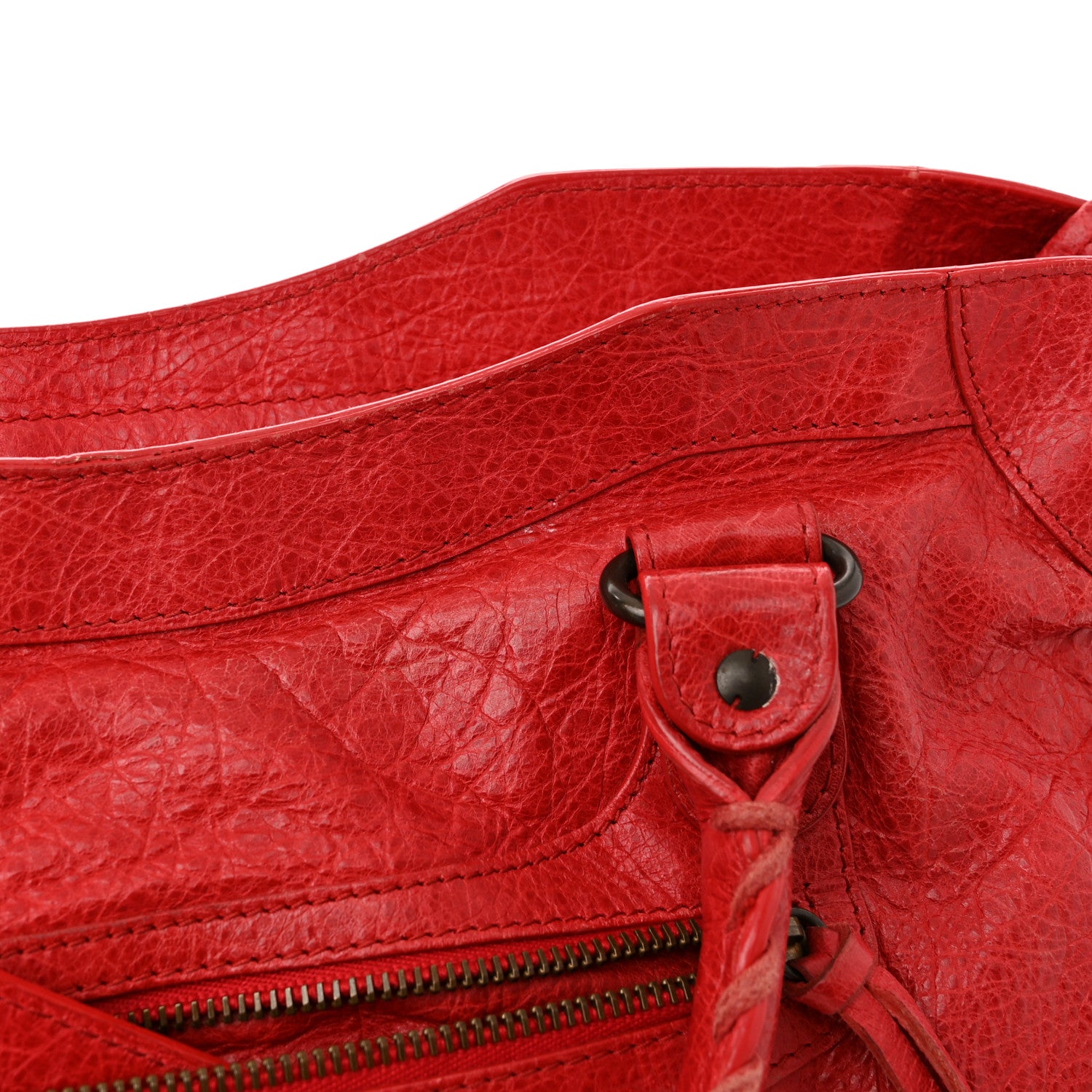 Balenciaga Agneau Classic Hardware City Coquelicot 11 of 11