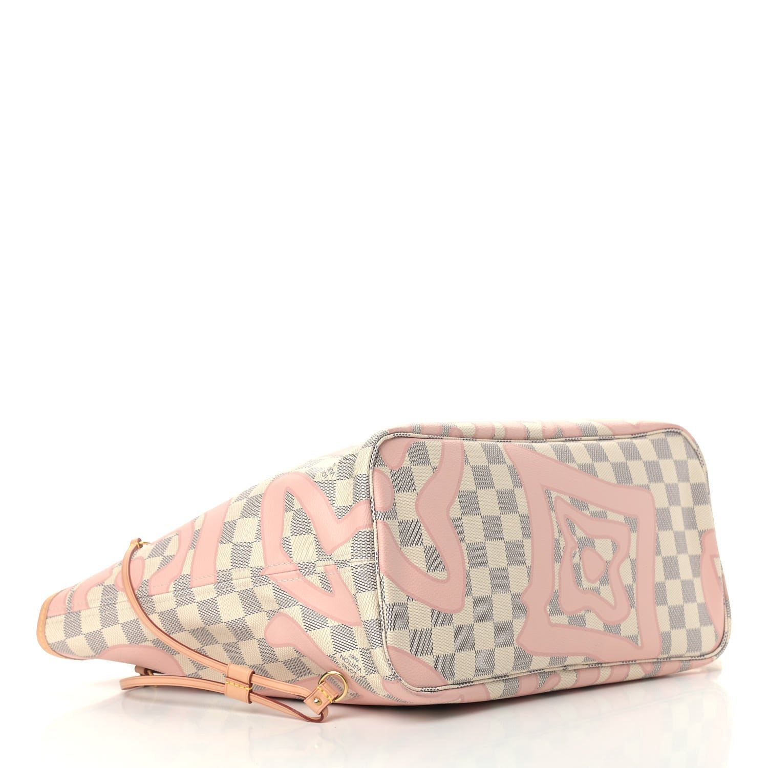 Louis Vuitton Damier Azur Tahitienne Neverfull MM 5 of 10