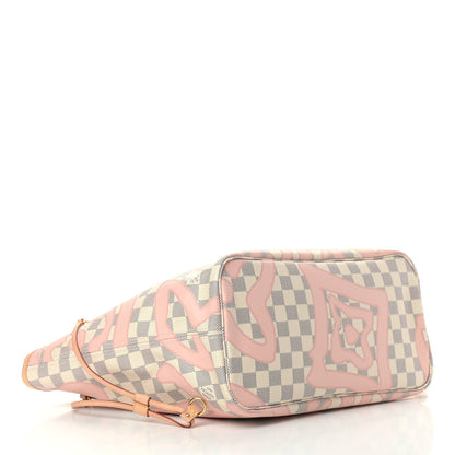 Louis Vuitton Damier Azur Tahitienne Neverfull MM 5 of 10