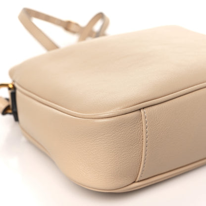Gucci Softy Wonka Textured Dollar Calfskin Small Diana Shoulder Bag Light Beige 9 of 10