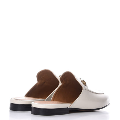 Gucci Malaga Kid Womens Princetown Slippers 37 Mystic White 4 of 9