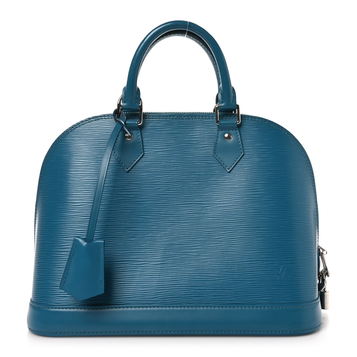 Louis Vuitton Epi Alma PM  Cyan 1 of 10