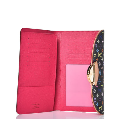 Louis Vuitton Monogram Multicolor Eugenie Wallet Black Grenade 5 of 7