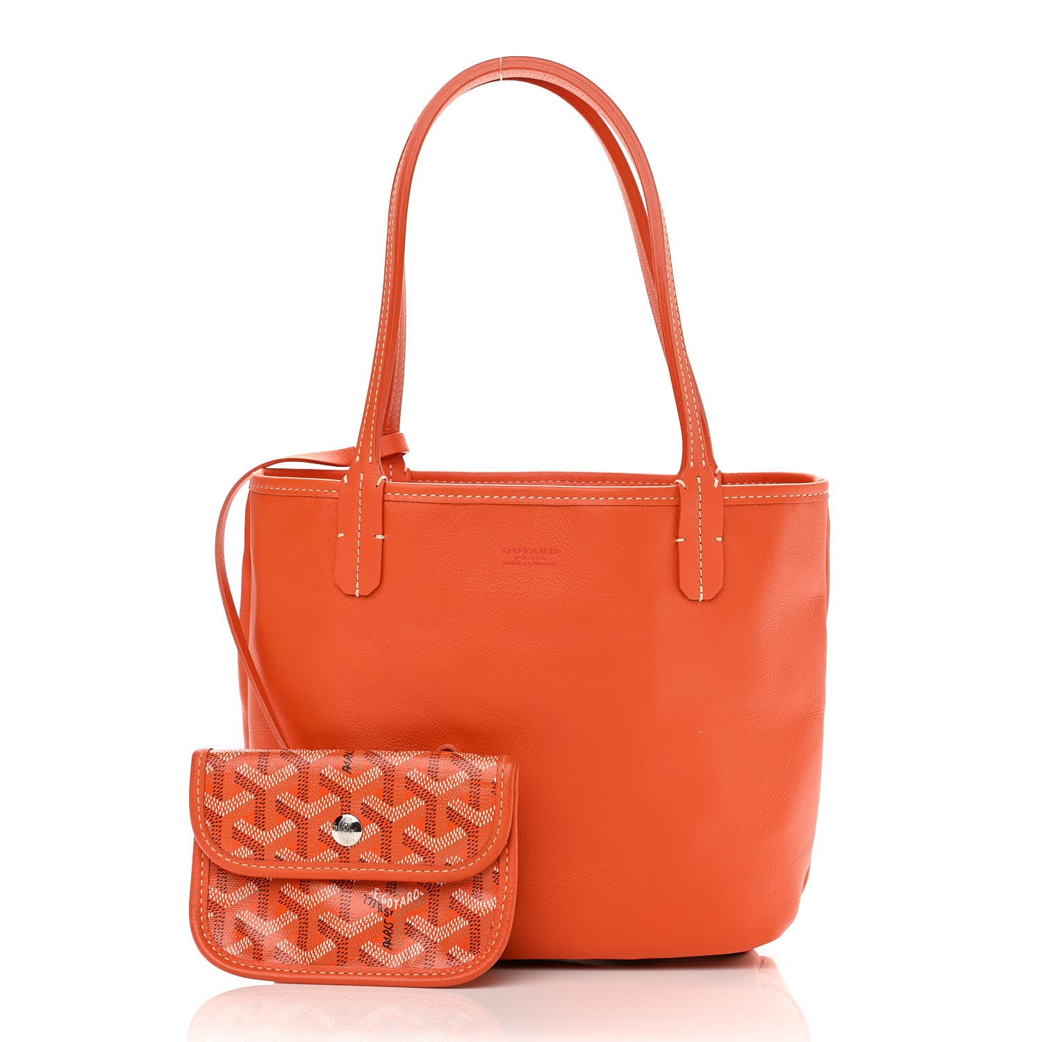 Goyard Goyardine Reversible Mini Anjou Orange 3 of 16