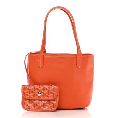Goyard Goyardine Reversible Mini Anjou Orange 3 of 16