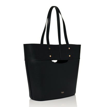 Chloe Smooth Grained Calfskin Medium Aby Tote Black 4 of 12