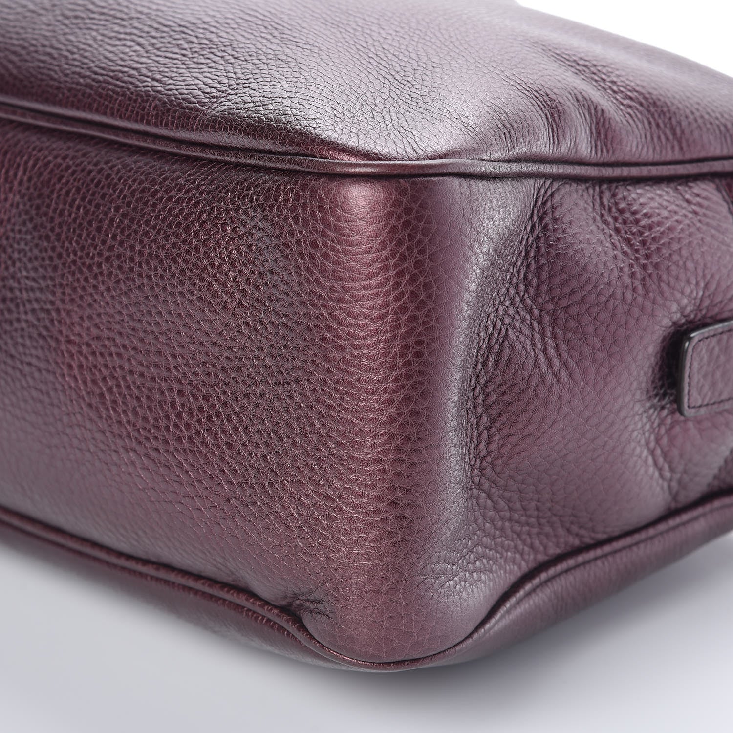 Gucci Metallic Cellarius Calfskin Medium Soho Bowler Classic Burgundy 6 of 10