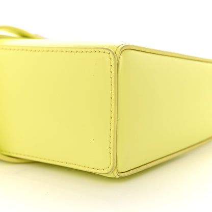 Givenchy Box Calfskin Mini Cut Out Shoulder Bag Neon Yellow 10 of 10