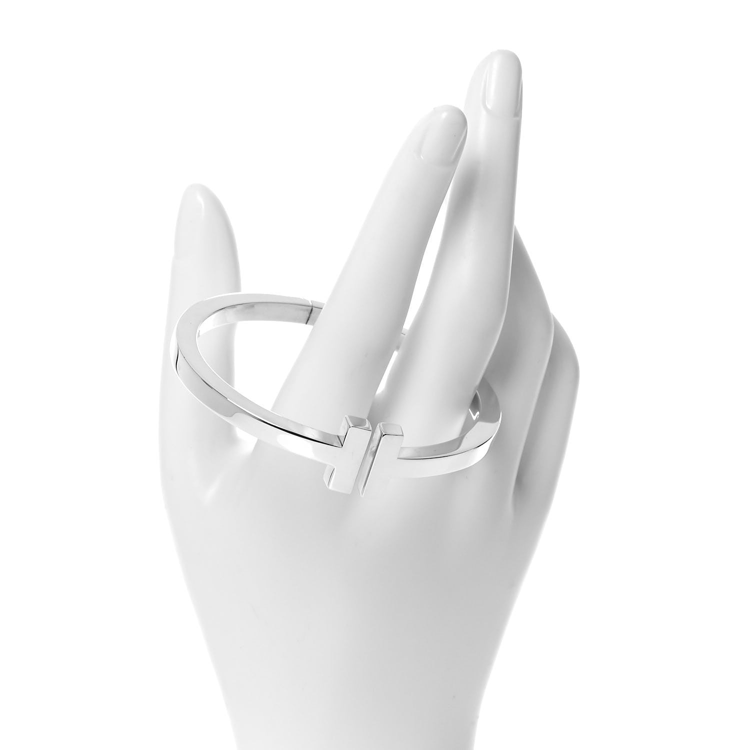 Tiffany Sterling Silver T Square Bracelet 2 of 4