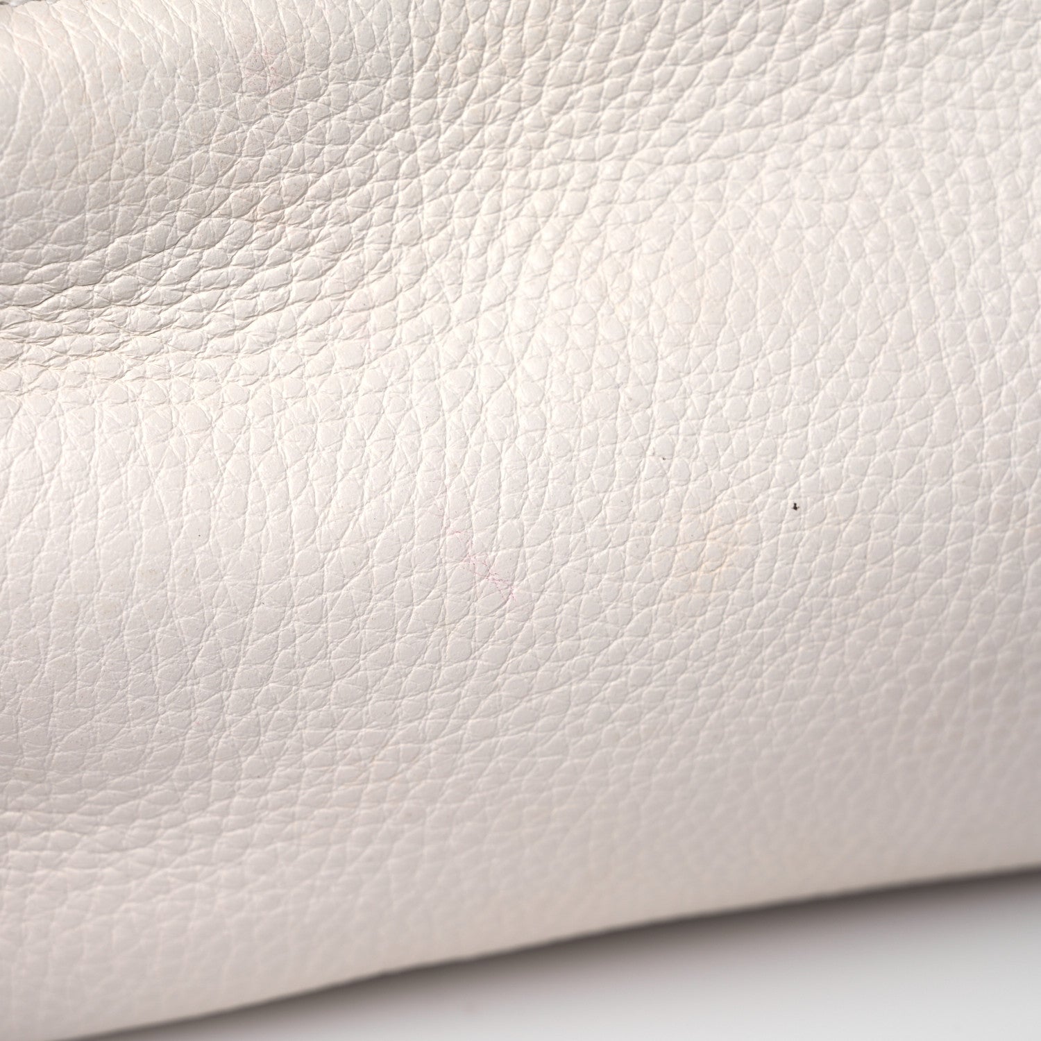 Prada Vitello Daino Cosmetic Pouch White 15 of 15