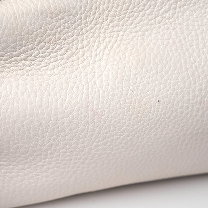 Prada Vitello Daino Cosmetic Pouch White 15 of 15
