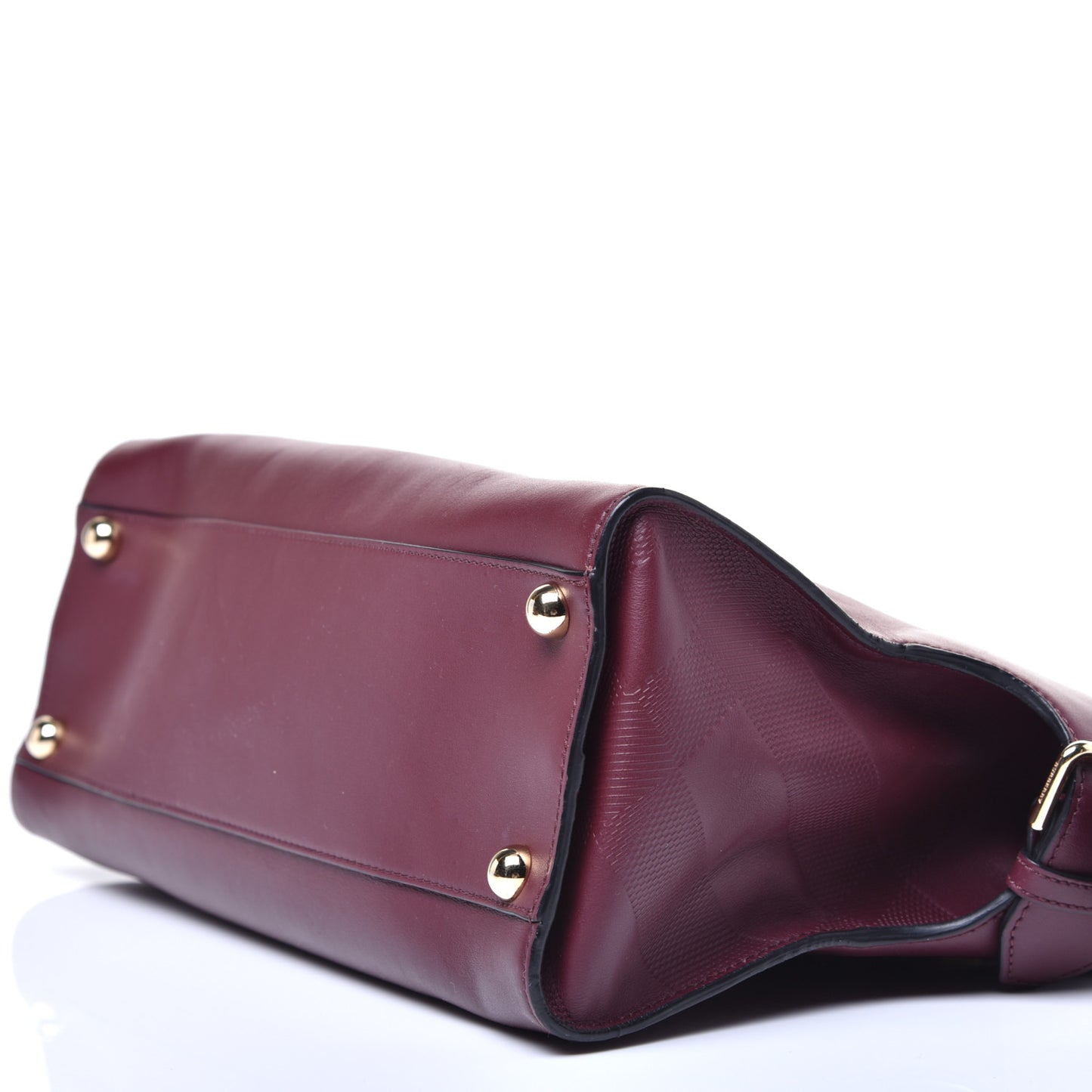 Calfskin Medium Clifton Tote Claret Red