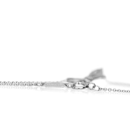 Tiffany Platinum Diamond Bow Bracelet 4 of 4