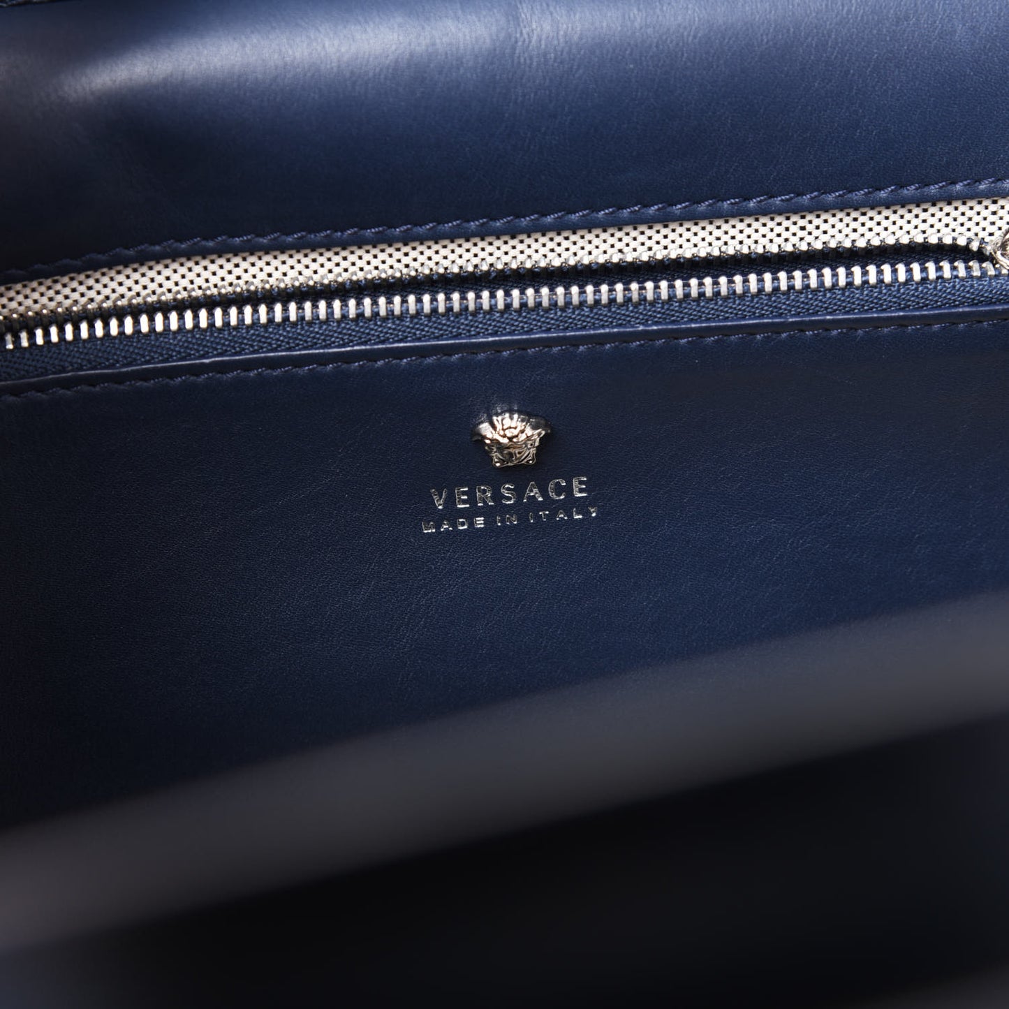Vitello Medium Palazzo Empire Bag Deep Blue
