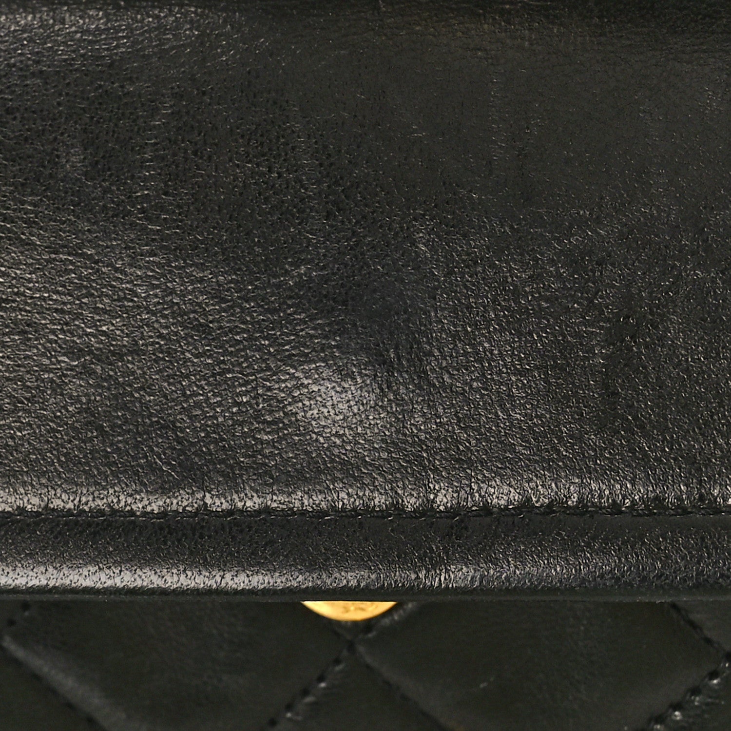 Chanel Lambskin Quilted Small Double Flap Black 12 of 13