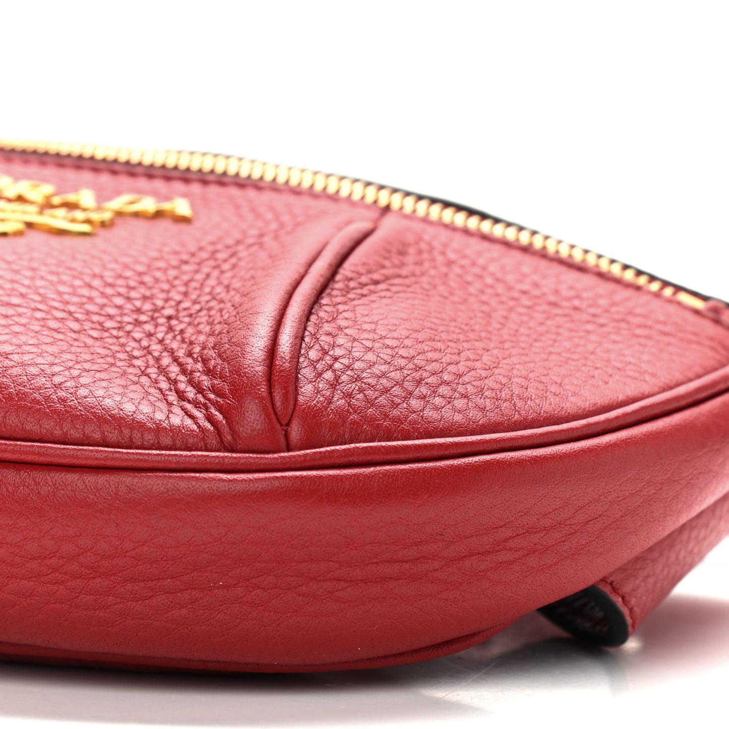 Vitello Daino Small Belt Bag Rosso