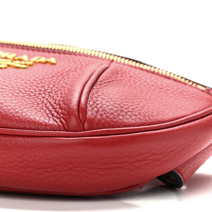 Prada Vitello Daino Small Belt Bag Rosso 10 of 11