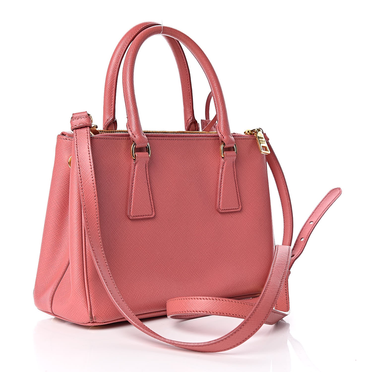 Prada Saffiano Small Galleria Double Zip Tote Tamaris 3 of 18