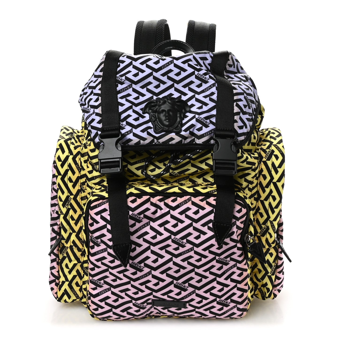 Nylon Medusa Signature Backpack Multicolor