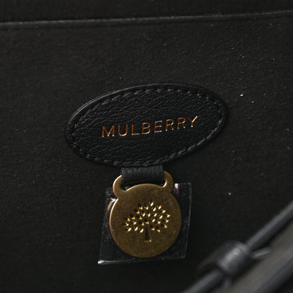 Mulberry Small Classic Grain Bayswater Black 6 of 10