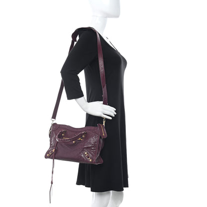 Balenciaga Agneau Giant 12 Gold Hardware S City Violet Prune 2 of 11