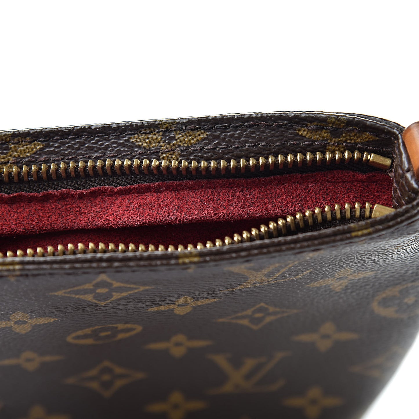 Monogram Partition Wristlet
