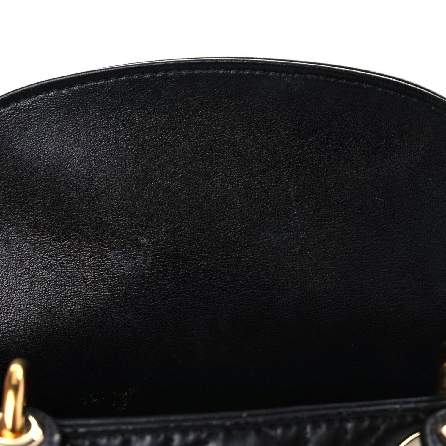 Christian Dior Lambskin Cannage Small Lucky Badges My Lady Dior Black 19 of 22