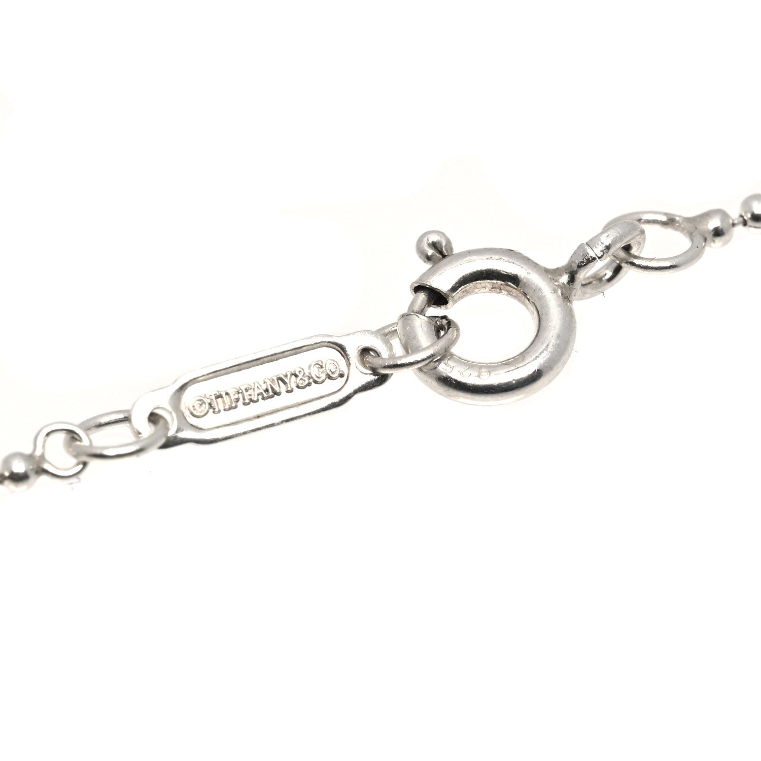 Tiffany Sterling Silver Small Return to Tiffany Heart Pendant Necklace 4 of 4