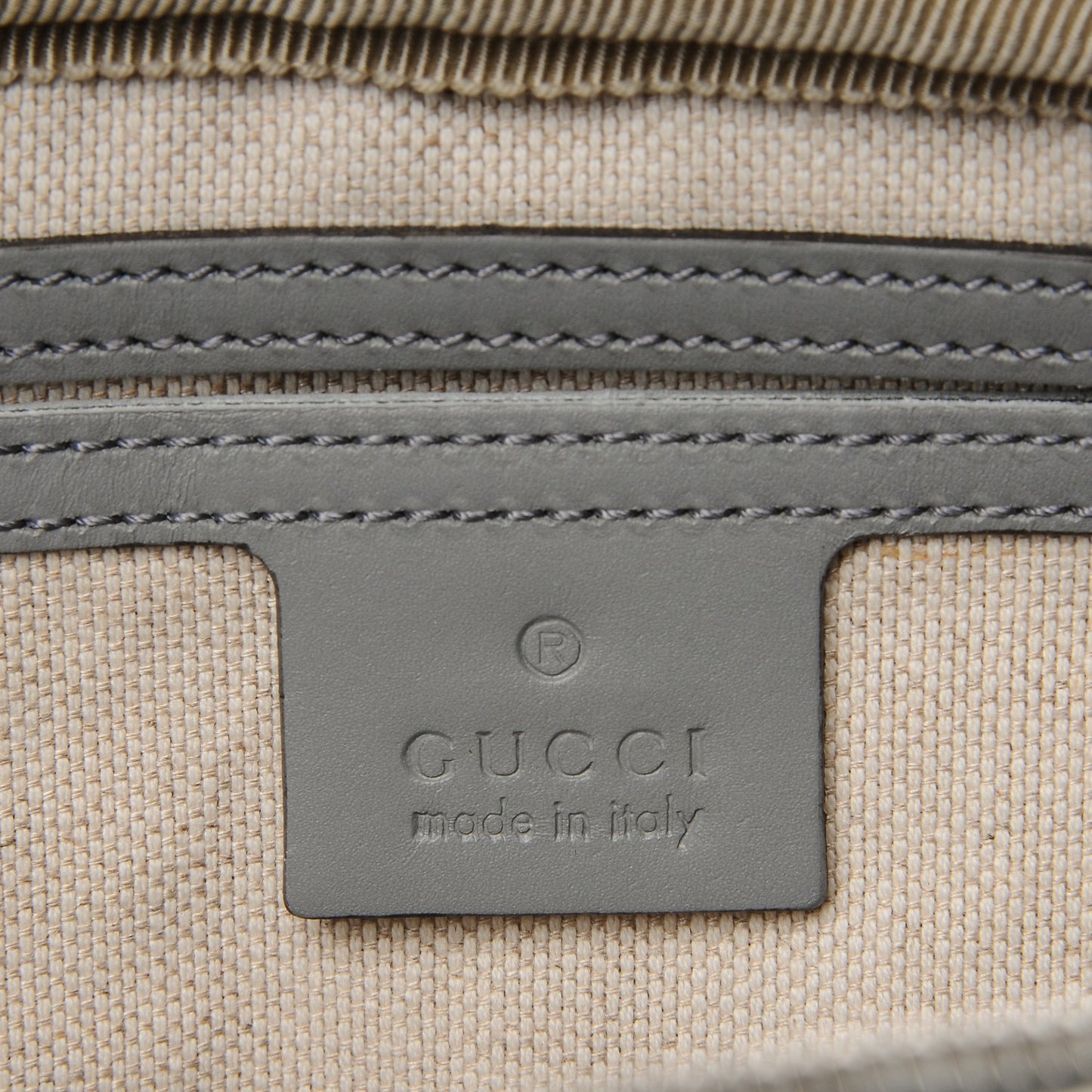 GG Plus Monogram Medium Messenger Bag Ecru Grigio