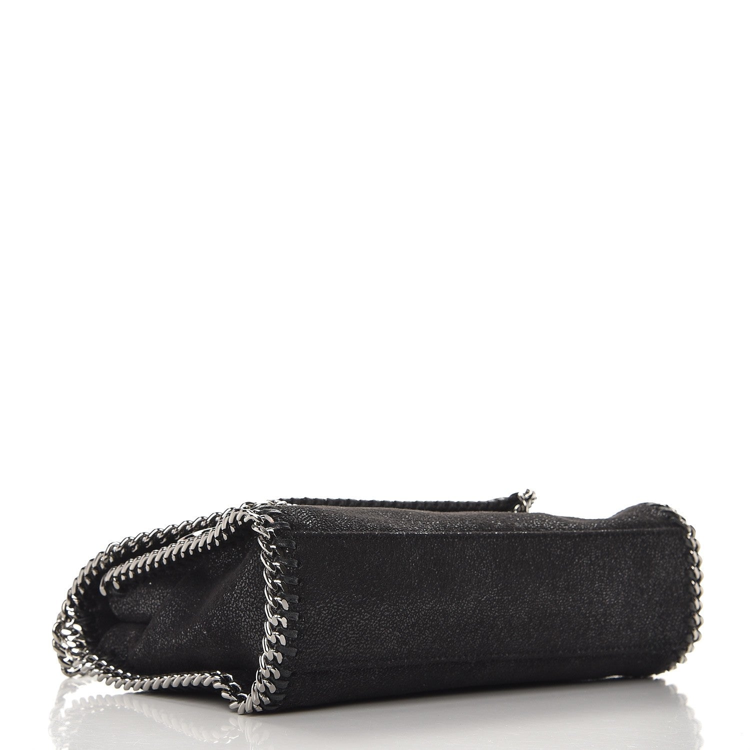 Stella McCartney Shaggy Deer Mini Falabella Shoulder Bag Black 4 of 7