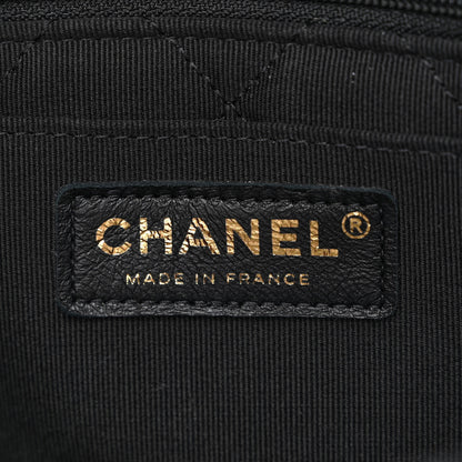 Chanel Raffia Dolce Raffia Flap Bag Black 6 of 11