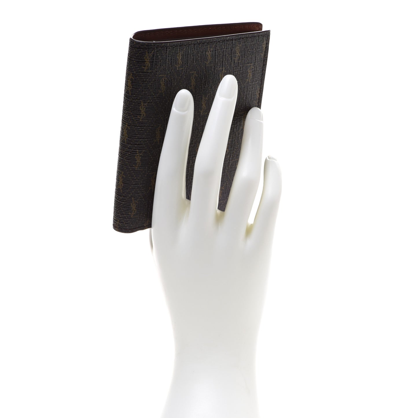 Classic Toile Monogram Bi-Fold Wallet Brown