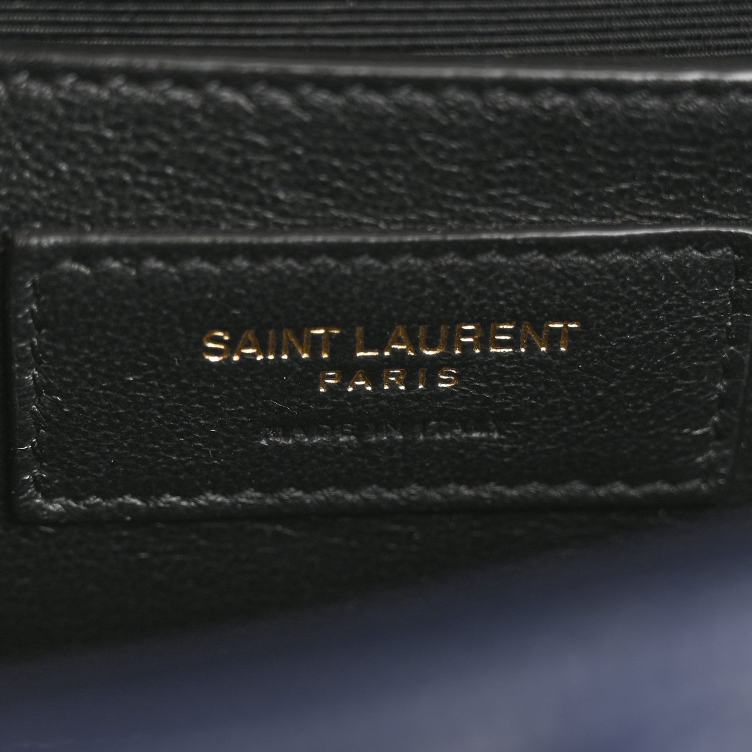 Saint Laurent Grain De Poudre Textured Mixed Matelasse Triquilt Small Monogram Satchel Blue Charron 6 of 12