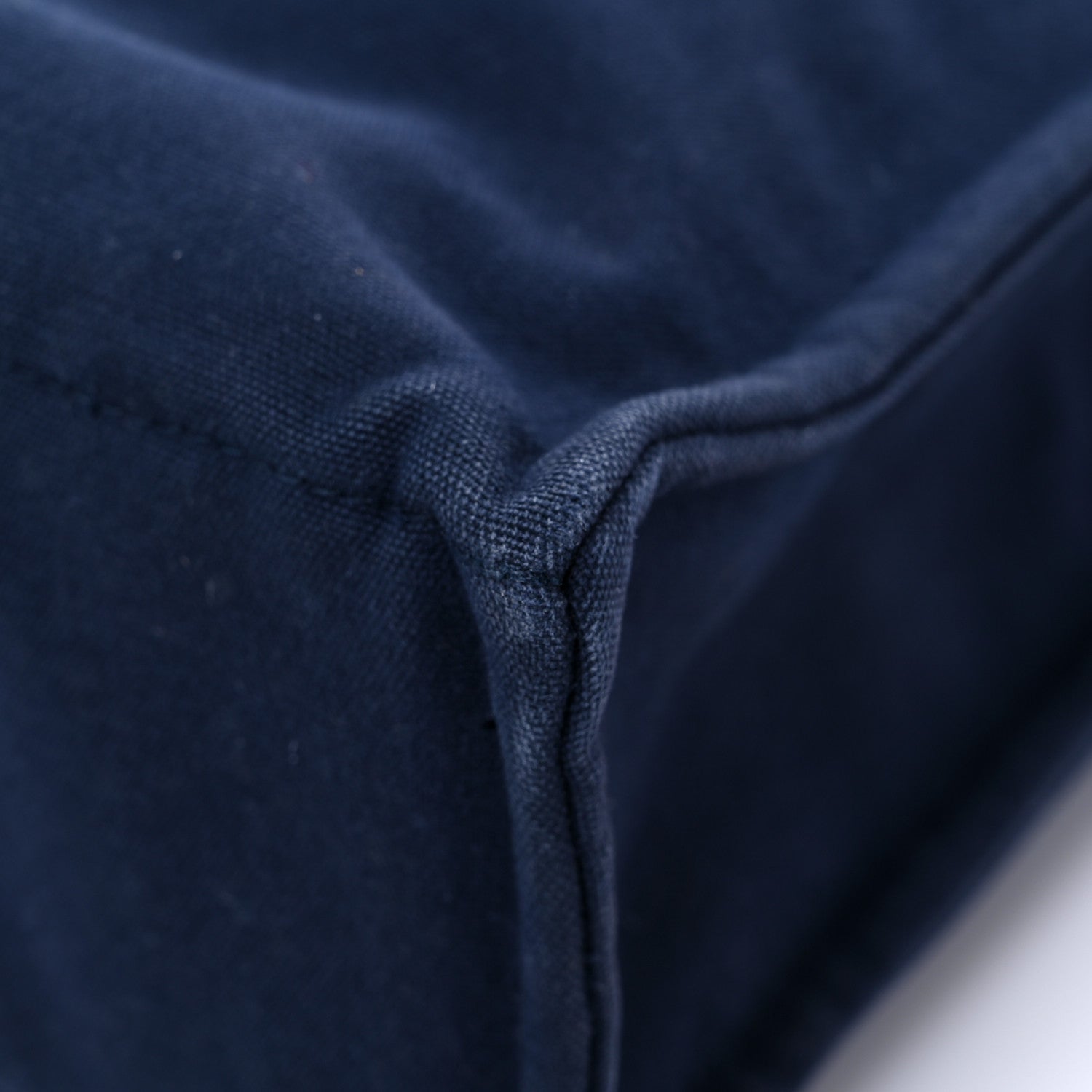 Hermes Canvas Herline GM Tote Navy 10 of 14