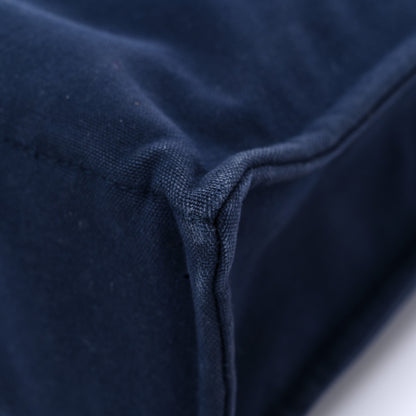 Hermes Canvas Herline GM Tote Navy 10 of 14