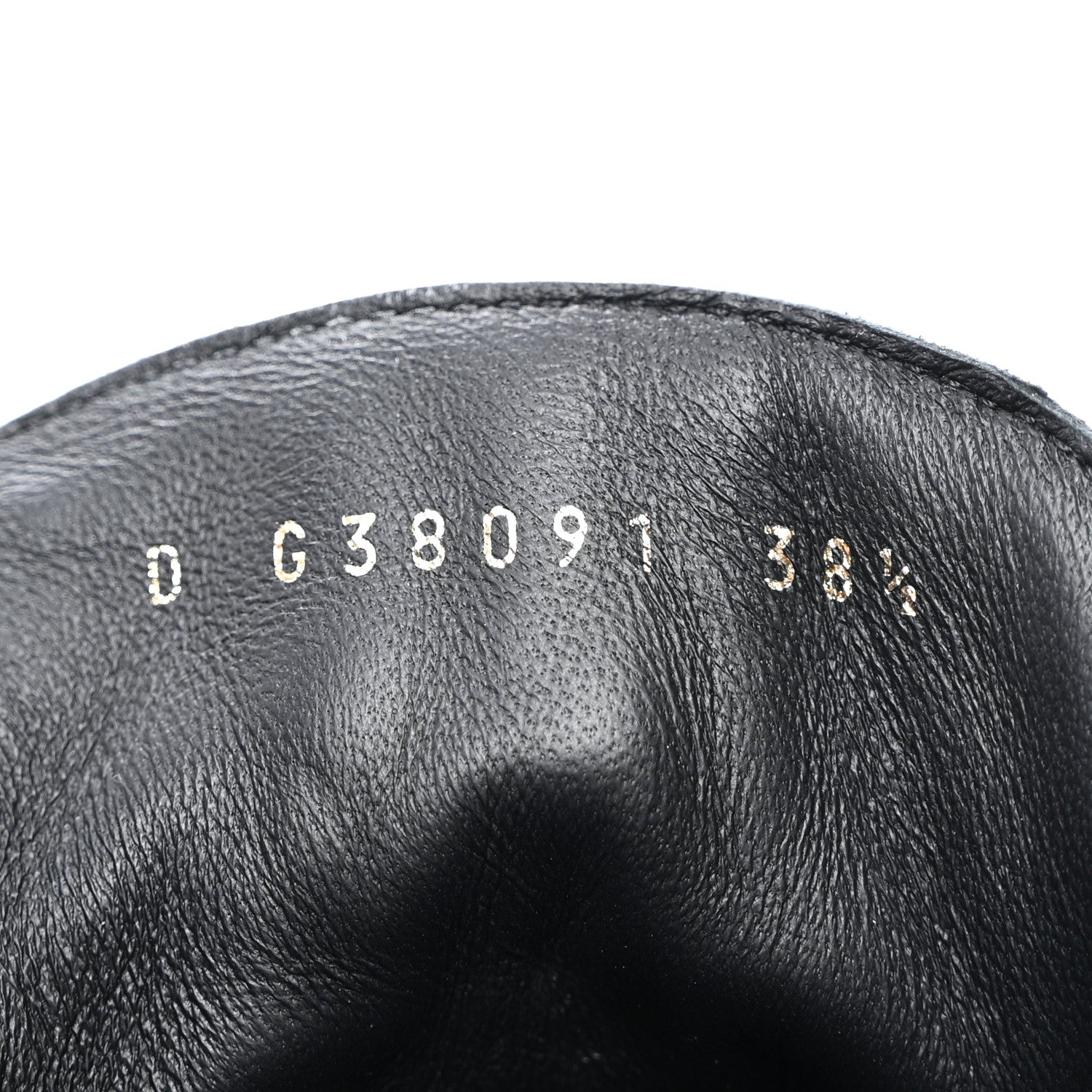 Chanel Aged Calfskin Lace Up Cap Toe Sneakers 38.5 Black White 8 of 9