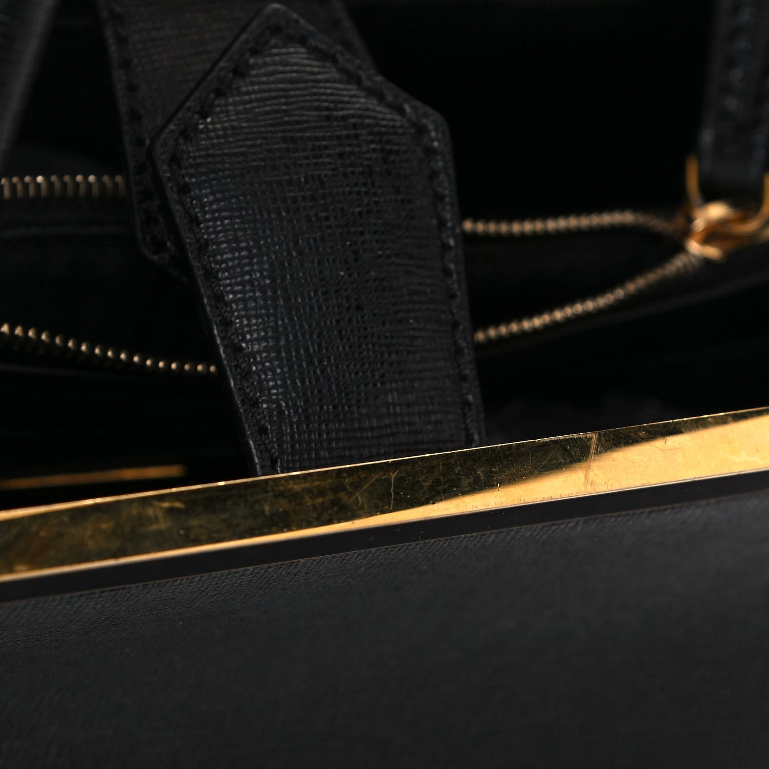 Fendi Vitello Elite Petite 2Jours Tote Black 15 of 15