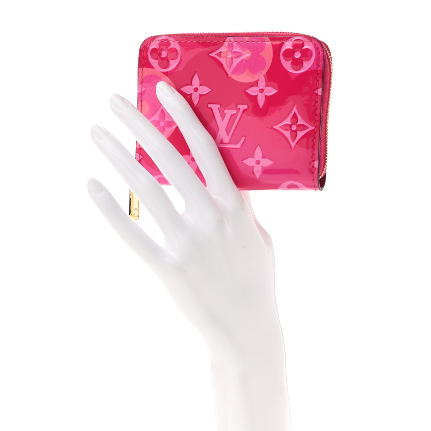 Vernis Valentine Zippy Coin Purse Fuchsia