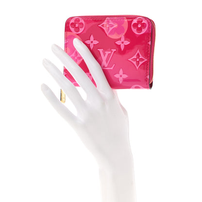 Louis Vuitton Vernis Valentine Zippy Coin Purse Fuchsia 2 of 9