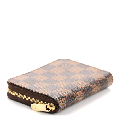 Louis Vuitton Damier Ebene Zippy Coin Purse 4 of 9