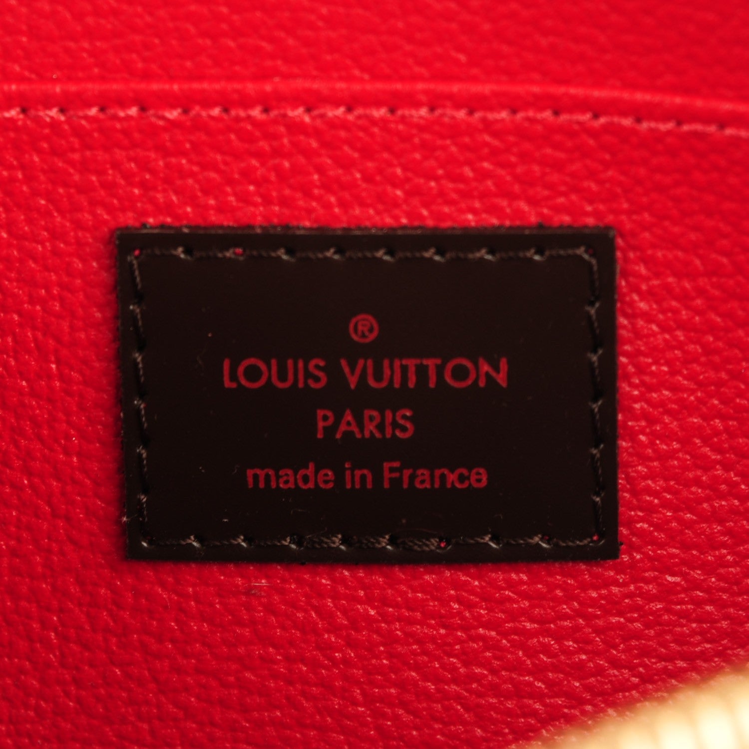 Louis Vuitton Damier Ebene Cosmetic Pouch GM 6 of 7