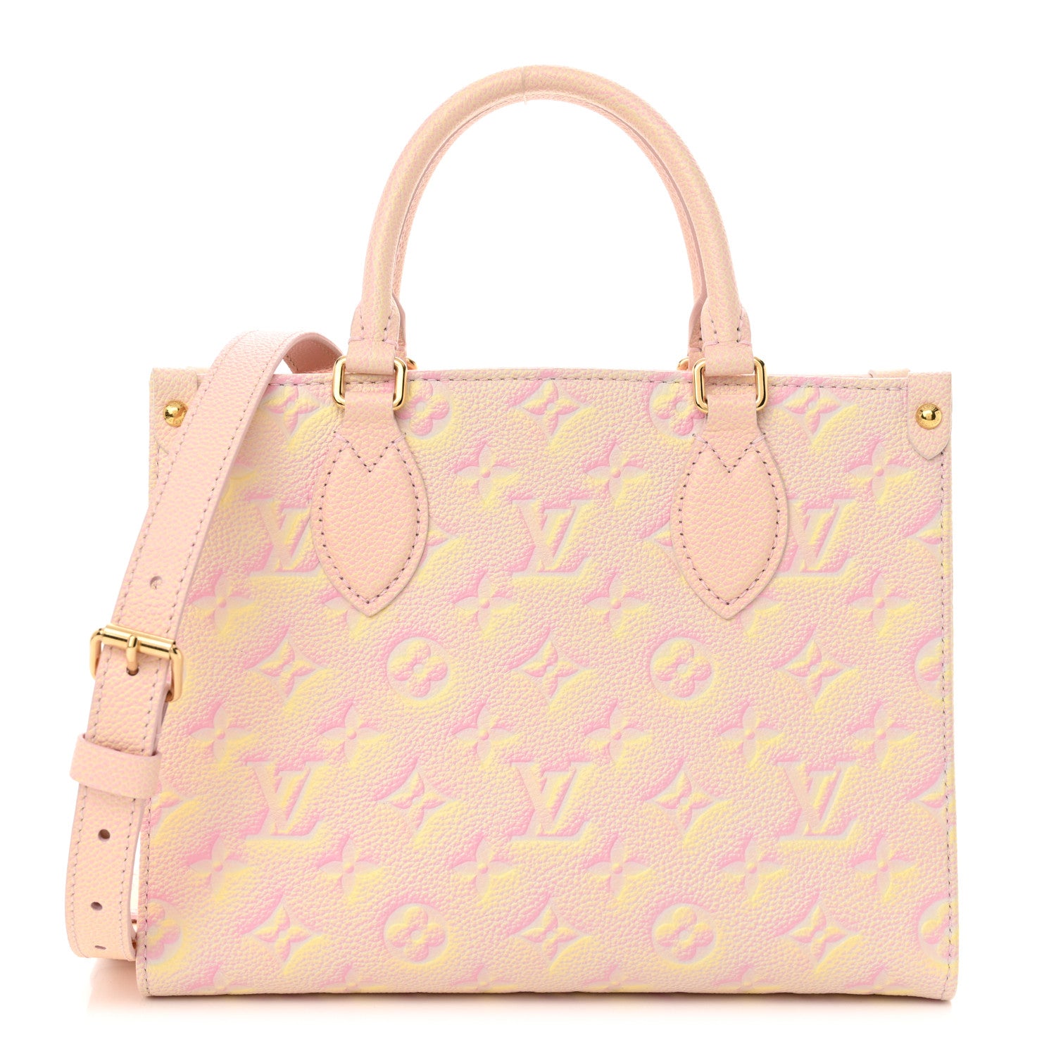 Louis Vuitton Empreinte Monogram Summer Stardust Onthego PM Pink 1 of 9