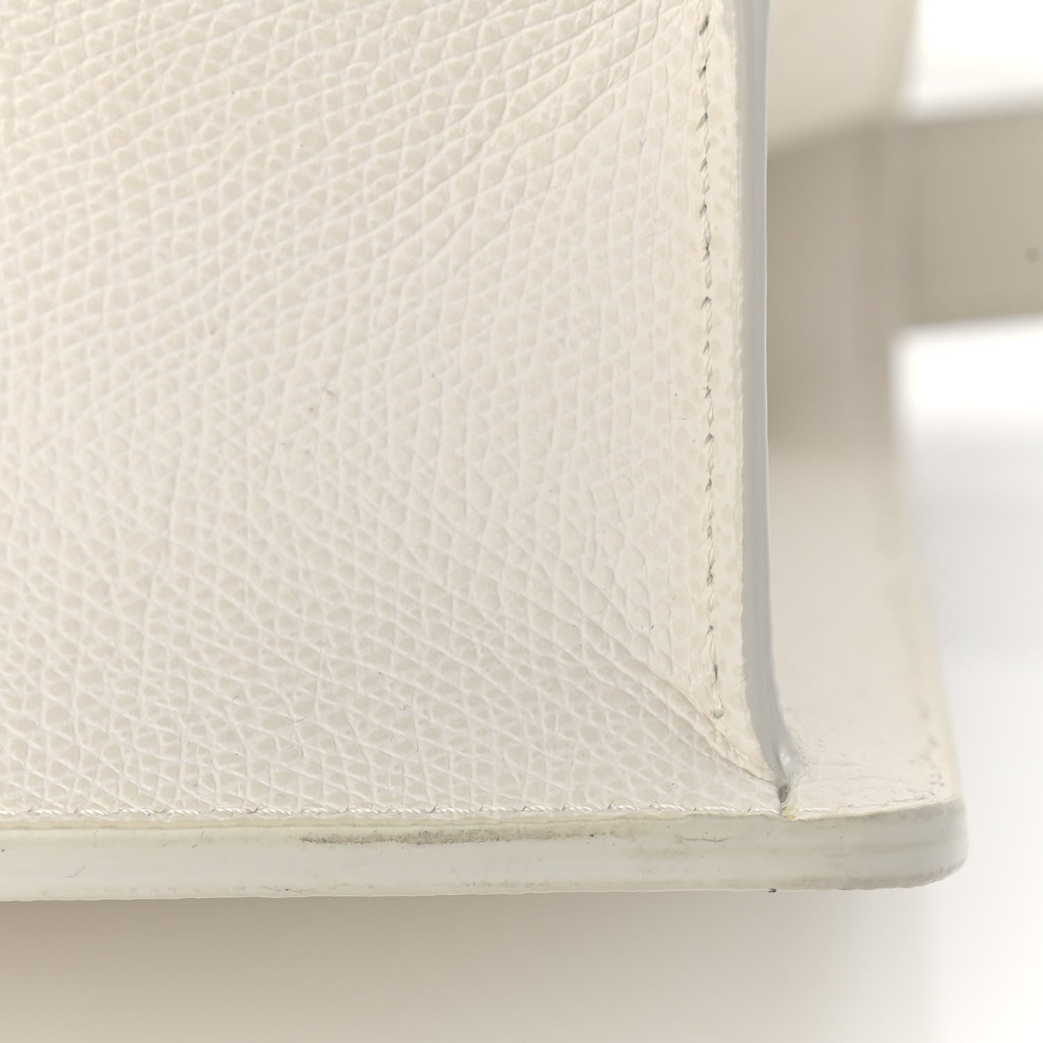 Christian Dior Ultra Matte Grained Calfskin 30 Montaigne Flap Bag White 10 of 11