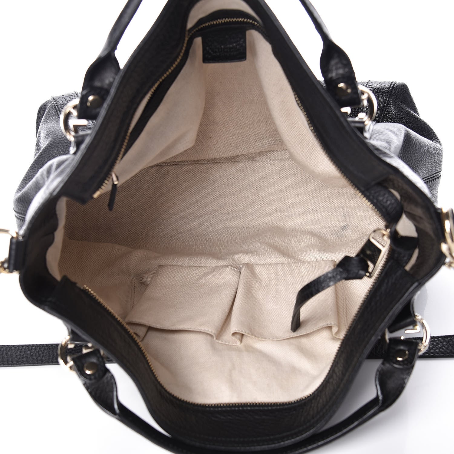 Gucci Cellarius Calfskin Medium Miss GG Top Handle Bag Black 5 of 13