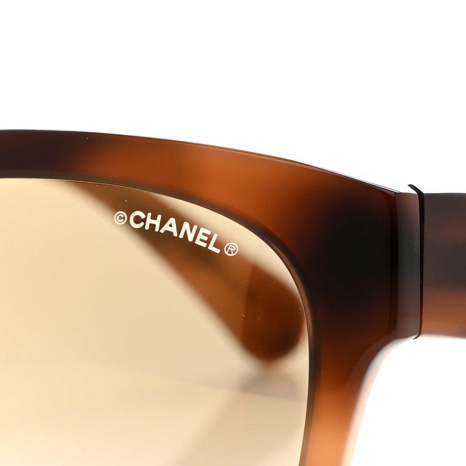 Chanel Acetate Mirrored Runway Square Sunglasses 5380-A Dark Tortoise 7 of 8