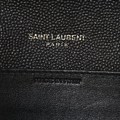 Saint Laurent Grain De Poudre Uptown Chain Wallet Black 7 of 10
