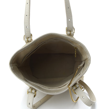 Louis Vuitton Mini Lin Monogram Bucket Bag Dune 5 of 9