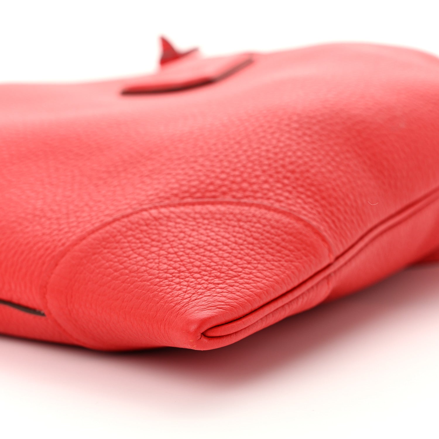 Hermes Taurillon Clemence SilkyCity 33 Rouge De Coeur 10 of 10